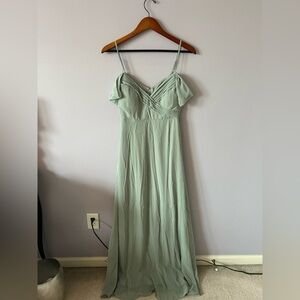 long white casual dress Long Nights Maxi Dress | Moonlight
